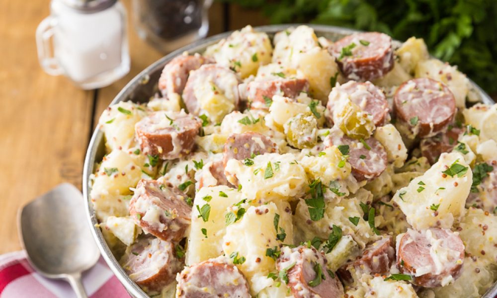 German Sausage & Potato Salad