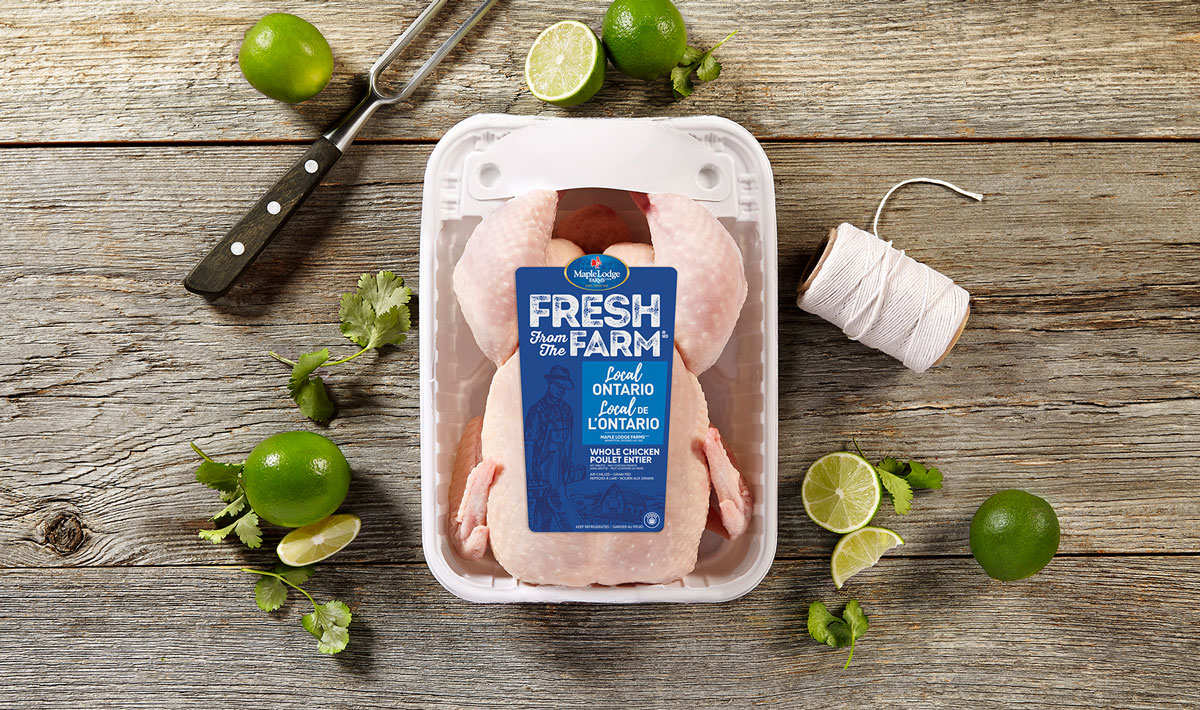 Fresh From The Farm Whole Tied Chicken – Ontario